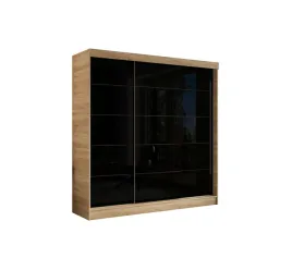 szafa-przesuwna-3d-230x205-dab-sonoma-or-lacobel-czarny-or-szklany-polysk