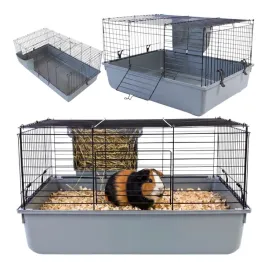 klatka-dla-krolika-swinki-morskiej-gryzoni-cavia-60-szara-wysoka-kuweta