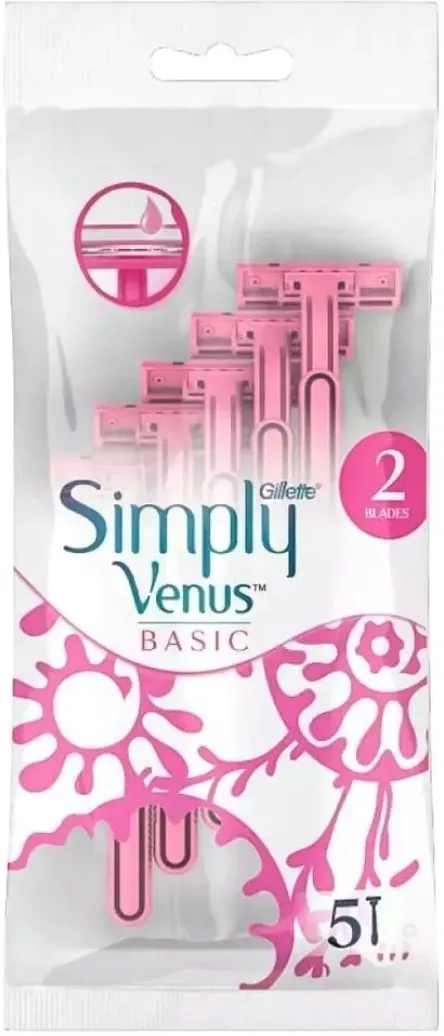 gillette-simply-venus-2-w-5-pcs