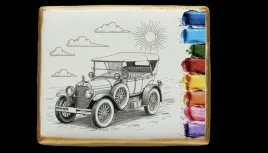 ciastko-lukier-malowanka-pedzelek-maluj-i-zjedz-retro-samochod-edukacja
