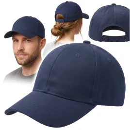 czapka-z-daszkiem-bejsbolowka-regulowana-unisex-ciemnoniebieska-modna-sport