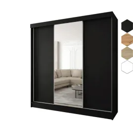 szafa-przesuwna-3d-150x205x60-czarna-or-srodek-lustro-boki-plyta