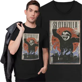 koszulka-slothzilla-godzilla-potwor-japonia-kaiju-monsterverse-leniwiec