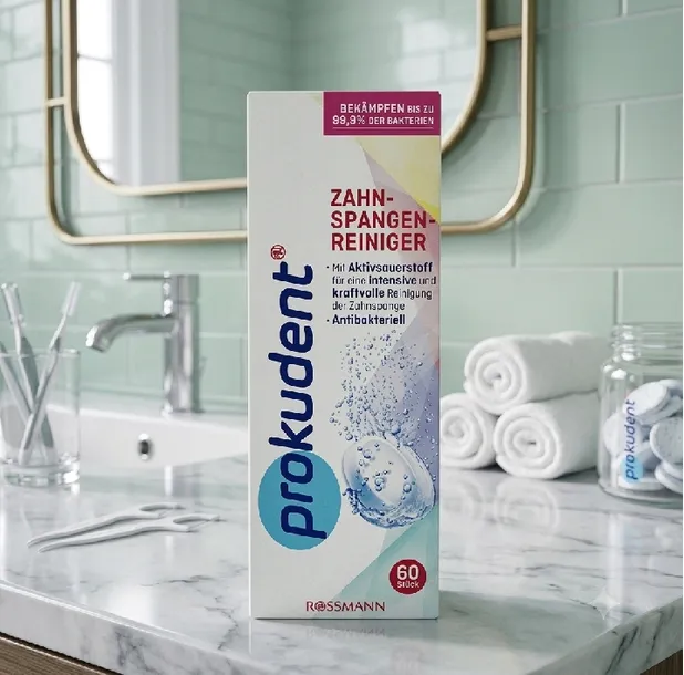 Tabletki do czyszczenia apartów ortodontycznych Prokudent