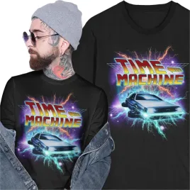 koszulka-back-to-the-future-powrot-do-przeszlosci-wehikul-czasu-delorean