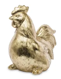 figurka-kura-zlota-17x10x17