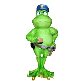 figurka-zaba-policjant-20x9x9