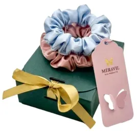 zestaw-jedwabnych-gumek-do-wlosow-na-prezent-jedwab-100percent-scrunchie-2-szt