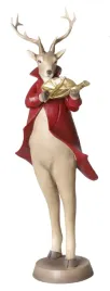 figurka-renifer-ze-skrzypacami-czerwony-135x10x38cm