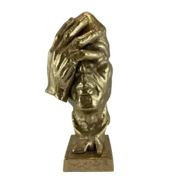 figurka-maska-zlota-na-podstawie-295