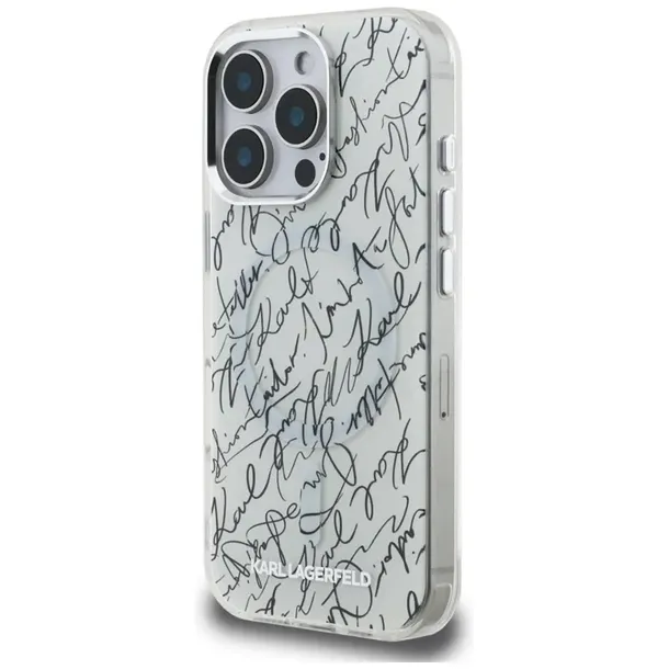 karl-lagerfeld-iml-karl-script-pattern-magsafe-etui-iphone-16-pro-bialy-stan-nowy