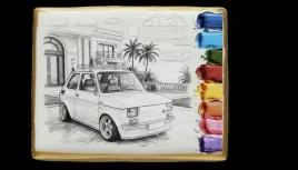 ciastko-lukier-malowanka-pedzelek-maluj-i-zjedz-kolorowanka-retro-auto-eduk