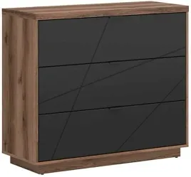 komoda-z-szufladami-black-red-white-forn-106-cm-3-szuflady-dab-delano