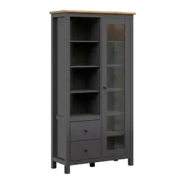 witryna-black-red-white-hesen-grafit-dab-artisan-106-cm-2-szuflady