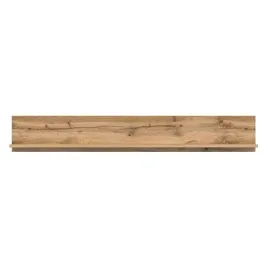 polka-wiszaca-black-red-white-zele-135-cm-dab-wotan-plyta-laminowana