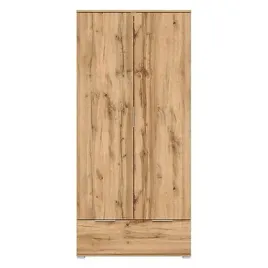 szafa-black-red-white-zele-90x195-cm-dwudrzwiowa-z-szuflada-dab-wotan