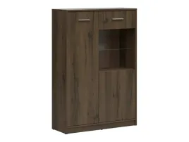 witryna-przeszklona-black-red-white-nepo-plus-90-cm-dwudrzwiowa