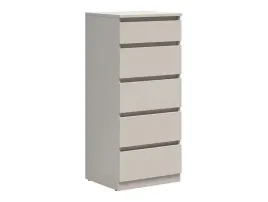 komoda-black-red-white-kaspian-56-cm-kaszmir-5-szuflad-bezuchwytowy