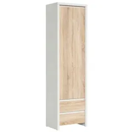regal-black-red-white-kaspian-56-cm-bialy-dab-sonoma-2-szuflady-wysoki