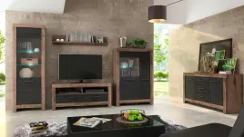 witryna-stojaca-black-red-white-balin-szklana-niska-100-cm-oswietlenie