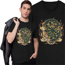 koszulka-rzutki-darts-lotki-tarcza-gra-sport-ogien-plomien