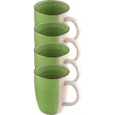 zestaw-kubkow-ceramicznych-lamart-lt9079-260ml-4-kubki-zielono-biale