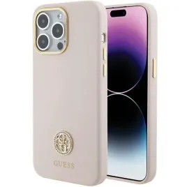 etui-guess-silicone-logo-strass-4g-na-iphone-15-pro-max-rozowe