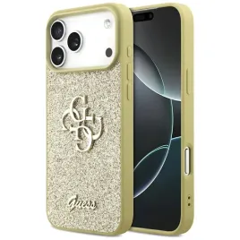 etui-guess-fixed-glitter-big-4g-na-iphone-17-pro-max-zlote