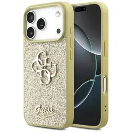etui-guess-fixed-glitter-big-4g-na-iphone-17-pro-zlote