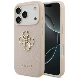 etui-guess-grained-big-4g-and-classic-logo-na-iphone-17-pro-rozowe
