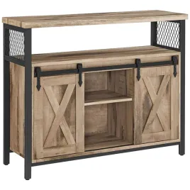 songmics-kredens-kuchenny-komoda-szafka-z-przesuwnymi-drzwiami-100x33x80cm
