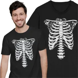 koszulka-szkielet-klatka-skeleton-halloween-kosci-kregoslup