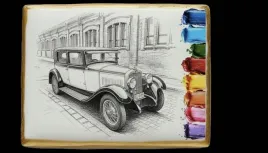 ciastko-lukier-malowanka-pedzelek-maluj-i-zjedz-retro-auto-i-paleta-barw-ed