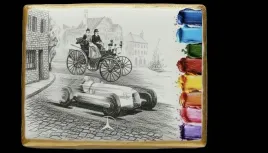 ciastko-lukier-malowanka-pedzelek-maluj-i-zjedz-kolorowanka-retro-auta-eduk