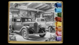 ciastko-lukier-malowanka-pedzelek-maluj-i-zjedz-klasyczne-auto-w-starym-war