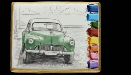 ciastko-lukier-malowanka-pedzelek-maluj-i-zjedz-retro-auto-edukacja