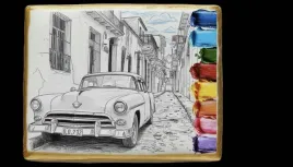 ciastko-lukier-malowanka-pedzelek-maluj-i-zjedz-kolorowanka-retro-auto-eduk