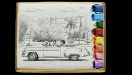ciastko-lukier-malowanka-pedzelek-maluj-i-zjedz-auto-retro-edukacja