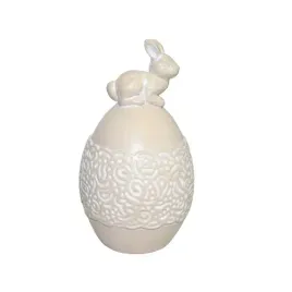 pisanka-stojaca-duza-bezowa-z-zajaczkiem-6x11cm