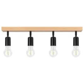 lampa-scienna-led-50w-regulowana-stal-drewno-kat-obrotu-350