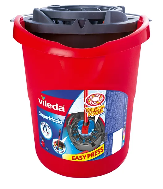 vileda-super-wiadro-czerwone-ksztalt-okragle