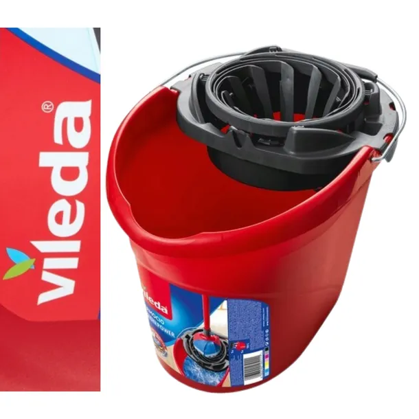 vileda-super-wiadro-czerwone-stan-nowy-ksztalt-okragle