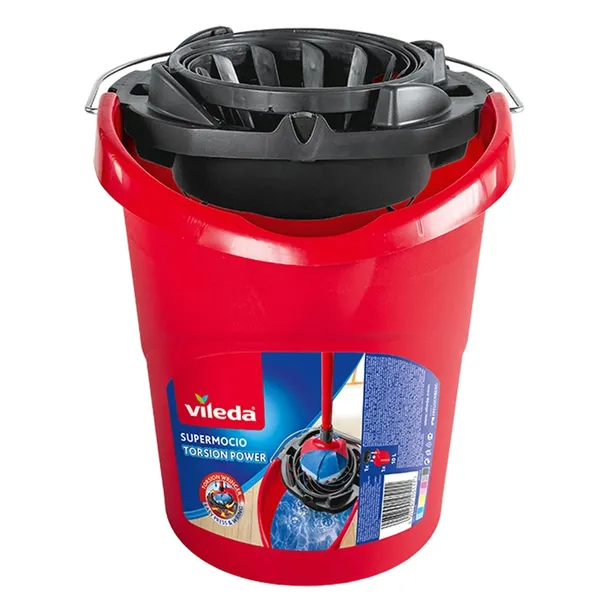 vileda-super-wiadro-czerwone-stan-nowy-kolor-czerwony