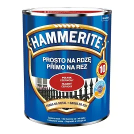 hammerite-czerwony-polysk-025l