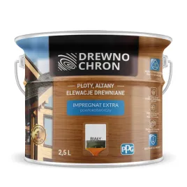 drewnochron-impregnat-extra-powlokotworczy-bialy-25l