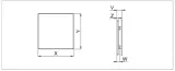 awenta-panel-trax-100-czarny-polysk-stan-nowy
