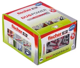 fischer-duopower-6x50-mocowanie-uniwersalne-wersja-dluga-100szt