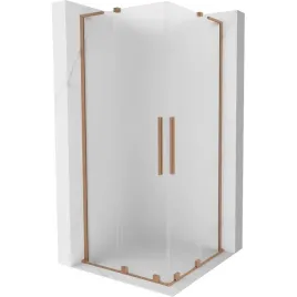 mexen-velar-l-duo-kabina-prysznicowa-rozsuwana-100-x-100-cm-szron-miedz-s