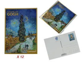 kpl-12-pocztowek-v-van-gogh-droga-z-cyprysami-carmani