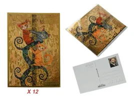 kpl-12-pocztowek-inspirowana-malarstwem-g-klimt-carmani